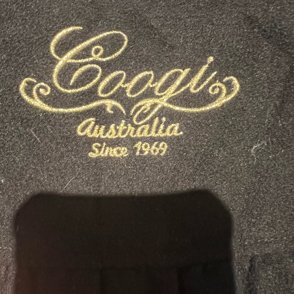 Coogi Black Jacket with Gold Zipper - Picture 3 of 7